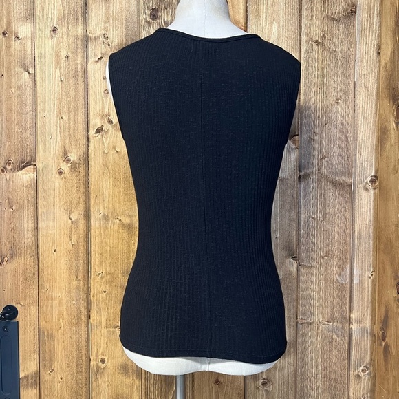 NWT Maurices XS Black Tank Top Stretchy Knit Layering Dressy - Picture 5 of 8